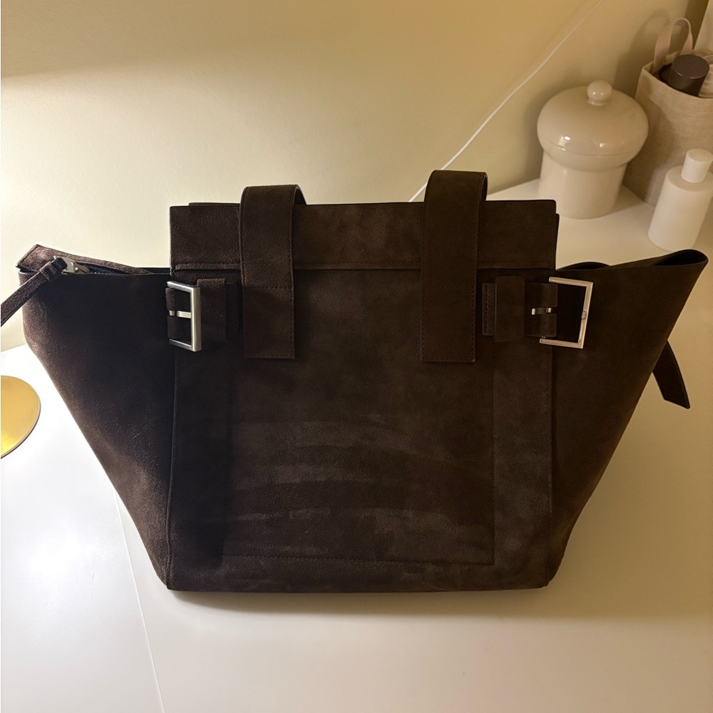 Allsaints Perez Suede Bag - Picture 5 of 9